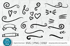 Download Flourish Svg Swoosh Svg Swashes Svg Swirl Svg Squiggle 280081 Cut Files Design Bundles