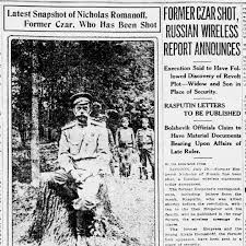 The Romanovs were executed on the night ...