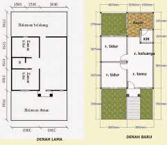 Dengan kata lain, tempat tinggal serta denah rumah model ini dapat gampang untuk perawatan. 17 Gambar Sketsa Denah Rumah Sederhana Terlengkap 2020 Rumahpedia
