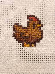 Maybe you would like to learn more about one of these? Cross Stitch Chicken Stardew Valley Amino