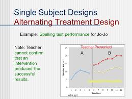 Single Subject Designs Ch 5 Data Collection Allows Teachers To Make Statements About The Direction And Magnitude Of Behavioral Changes P 116 In Ppt Download