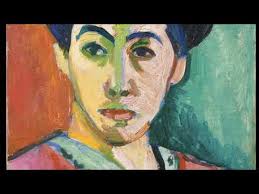 The green line in the centre of madam matisse's face has been well placed as a shadow line, and also in order to prevent the face from sinking into the strong flat colours in the background. Portrait Of Madame Matisse The Green Line By Henri Matisse Google Arts Culture