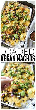 Loaded Vegan Nachos This Savory Vegan Recipe Vegan Appetizers Raw Food Recipes Vegan Foods