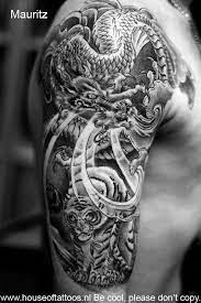 Dragon Tiger Tattoos Dragon Tattoo Arm Best Sleeve Tattoos