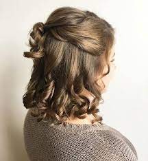 Once you get it, you will always want this haircut for every occasion. 50 Half Updos For Your Perfect Everyday And Party Looks Medium Length Hair Styles Half Updo Half Up Hair