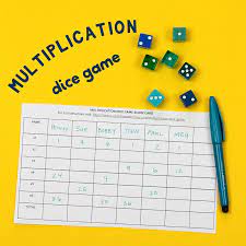 En las siguientes páginas se enumeran los materiales / suministros necesarios. Fun And Simple Multiplication Dice Game