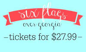 Six Flags Over Georgia Tickets For 39 99 Six Flags Coupons Coding