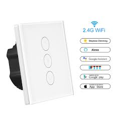 Lemonbest Smart Light Dimmer Us Eu Standard Wifi Switch Touch Control Work With Alexa Google Assistant Ifttt Dimmers Aliexpress