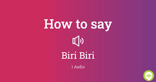 How to pronounce Biri Biri | HowToPronounce.com