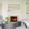 It includes two coffee tables both with steel polished chrome bases. 1