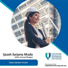 Bagi malaysia, terdapat empat peringkat kelayakan kejuruteraan awam iaitu diplom, ijazah sarjana muda, ijazah sarjana (master) dan doktor falsfah (phd) kejuruteraan awam. Ump Advanced Anda Bekerja Dan Berminat Untuk Sambung Facebook