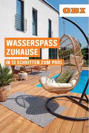 Pool Selber Bauen Anleitung In 13 Schritten Obi In 2020 Pool Selber Bauen Anleitung Pool Selber Bauen Pool