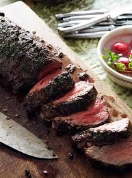 This is the piece of meat that filet mignon comes from so you know it's beef tenderloin doesn't require much in the way of spicing or sauces because the meat shines on its own. Marcus Samuelsson S Roast Beef Tenderloin Recipe Beef Tenderloin Recipes Beef Tenderloin Roast Recipes Beef Recipes