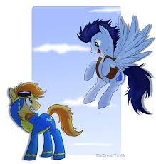 Soarin and Braeburn (Looking for original source) : r/mylittlepony
