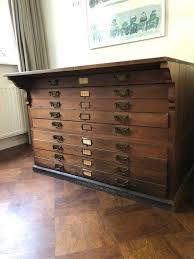 Is there a white product available in wood file cabinets? Catawiki Online Auction House Architect Filing Cabinet Oak Wood With 9 Large Drawers Ca 1910 Filing Cabinet Diy Furniture Vintage Cupboard
