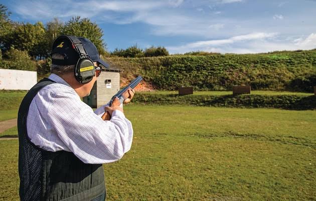 Clay pigeon shooting in the off season - training through the summer