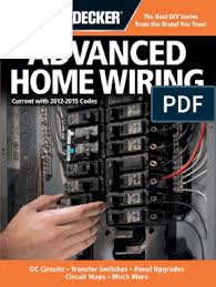 Here is a picture gallery about house wiring diagram symbols pdf complete with the description of the image, please find the image you need. Black Decker Advanced Home Wiring Current With 2012 2015 Codes Pdf Electrical Wiring Fuse Electrical