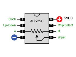 How To Use Digital Potentiometers To Control Light And Sound Make Electronics Projects Diy Electronics Projects Diy Electronics