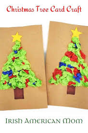 Great savings & free delivery / collection on many items. Tissue Paper Christmas Tree Card Craft
