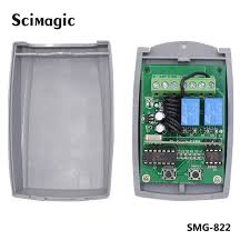 Reprogramming your garage door to recognize a new clicker is not only moderately easy, you don't have to wait for a repairman. Universal 2 Channel Gate Garage Door Remote Control Receiver 433mhz Fixed Code And Rolling Code Receiver Free Remote Control Garage Door Remote Control Remote