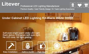 Watch how to install under cabinet lighting yourself with this video. Under Cabinet Led Lighting Kit Plug In 6 Pcs 12 Inches Cabinet Light Strips 2000 Lumen Super Bright For Kitchen Cabinets Counter Closet Shelf Lights 31w Warm White 6 Bars Kit Amazon Com