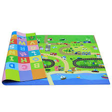 Baby care gyms & playmats. Baby Care Large Baby Play Mat In Happy Village Bed Bath Beyond
