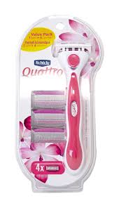 Buy authentic shaving razors and blades online for men and women of top brands like gillette, bic & schick at usrazor.com. Amazon Com Schick Quattro For Women Value Pack With 1 Razor And 4 Razor Blade Refills Beauty