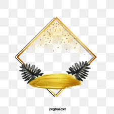 Black And Gold Border Png Black Gold Sequins Leaves Rhombus Border Png And Psd Graphic Design Background Templates Background Banner Gold Sequins