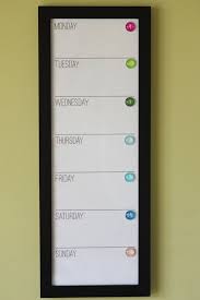 Vertical Magnetic Dry Erase Custom Framed Calendar Black 70 This Would Be Great In The Kitchen I Want This Framed Calendar Dry Erase Dry Erase Calendar