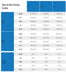 9 Size Chart Brooks Club Level Brands Brooks Size Chart