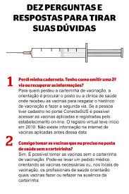 Perdi Minha Caderneta De Vacinacao O Que Fazer Dez Perguntas E Respostas Saude E Ciencia Extra Online