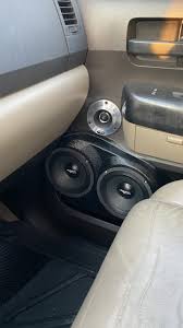 Whether your an expert toyota electronics installer or a novice toyota enthusiast with a 2005 toyota sequoia, a car stereo wiring diagram can save yourself a lot of time. Customspeakerpods Dual 6 5 Pods In Each Front Door Toyota Tundra Forum