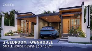 Some images may show modified home designs (most of our floor plans can be customized) so be sure to check the plans carefully. 2 Bedroom Townhouse In 6x15m Lot Small House Design Vn Max Houzez