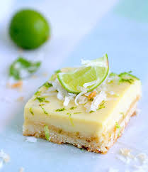 Key Lime Coconut Bars Lime Desserts Key Lime Recipes Key Lime Pie Bars