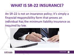 The certificate issued by an insurance company testifies that you have an insurance policy that allows you to drive on the state's public roads. Sr 22 Insurance