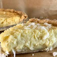 Creamy Coconut Custard Pie