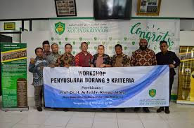 Dipublikasikan jia wednesday, 27 march 2019. Workshop Borang 9 Kriteria Stai Asy Syukriyyah Stai Asy Syukriyyah