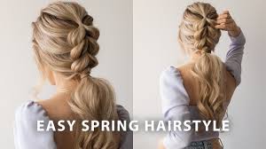 Add volume to your hair by applying mousse and twist it up into a simple messy high bun right at your crown. 25 Easy Hairstyles You Can Do Fast Quick Diy Hairstyles 2021