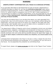 Guidance for answering the pandemic this page provides clarification of the pandemic unemployment assistance (pua) eligibility questions. Pennsylvania Unemployment Compensation Handbook Pdf Free Download