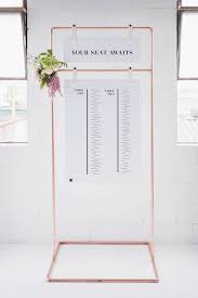 25 modern and creative seating chart ideas weddingomania