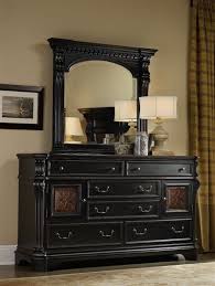 Cottage traditions distressed black coastal bedroom furniture set. Telluride 6 Piece Bedroom Set In Distressed Black Finish By Hooker Furniture Hf 370 90 850 S