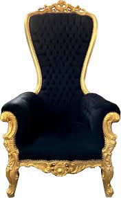Beautiful woman over luxury gold background. Casa Padrino Baroque Throne Armchair Majestic Black Gold Giant Armchair Throne Chair Tron