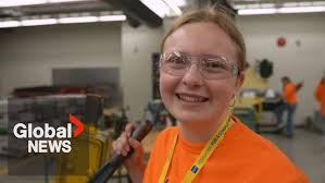BC program exposes high school girls to a future in skilled trades: "See it  so you can be it"