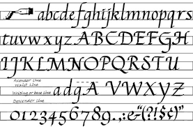 There are different types of tones to write different types of content. Sample Calligraphy Styles Dummies