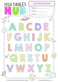 This colorful alphabet chart has upper and lowercase letters, simple sentences, cute pictures, and a song. Free Printable Upper Case And Lower Case Alphabet Letters Charts Pdf Printables Hub
