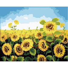 Large 48 inches x 36 inches deep edge canvas wall art ready to hang. Diy Digital Oil Painting Large Sunflower Paint By Number Kits Hand Painted Wall Art Picture Home Decor Gift Buy Pictures Of Abstract Paintings Paint Painting Art Original Oil Paintings Cheap Beautiful Picture