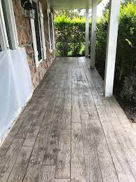 Wood plank stamped concrete steps. Residential Stamped Concrete Patios Walks Steps Photo Gallery Fortisgw Service Excellence In Concrete Asphalt And Brick Paving