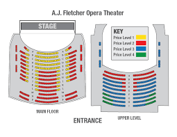 seating chart nc theatre