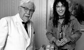 Colonel sanders my love poster, colonel sanders my love poster canvas, lets you date colonel sanders decor, kfc i love you, colonel sanders planterhomedecor 4.5 out of 5 stars (50) sale price $11.80 $ 11.80 $ 13.11 original price $13.11 (10% off. Alice Cooper And Colonel Sanders When Two Famous Killers Of Chicken Meeting In Amsterdam 1974 Vintage News Daily