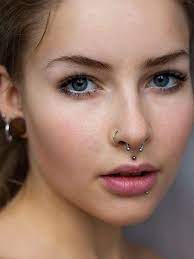 Whether You Are Getting Your Nose Rings For A Wedding Or Just Enhancing Your Beauty You 39 Ll Be Sharing A Face Piercings Piercings For Girls Medusa Piercing